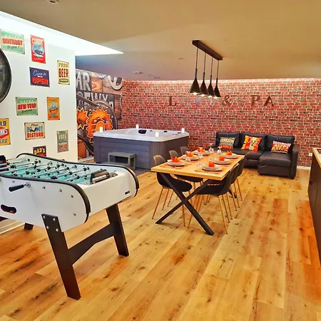 Loft & Spa-6 Pers-jacuzzi-parking-jardin-clim-colmar