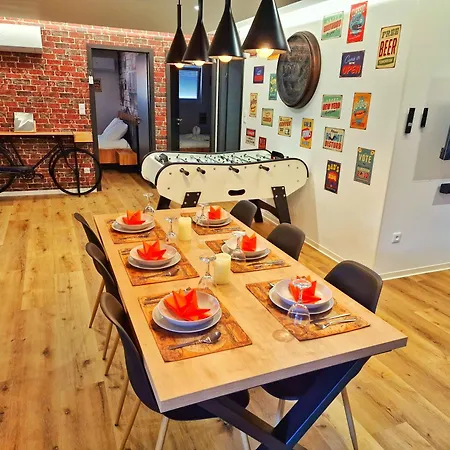 Loft & Spa-6 Pers-jacuzzi-parking-jardin-clim-colmar