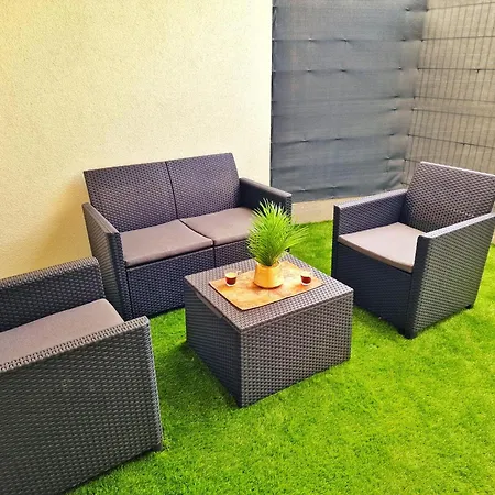 アパート Loft & Spa-6 Pers-jacuzzi-parking-jardin-clim-colmar Muntzenheim